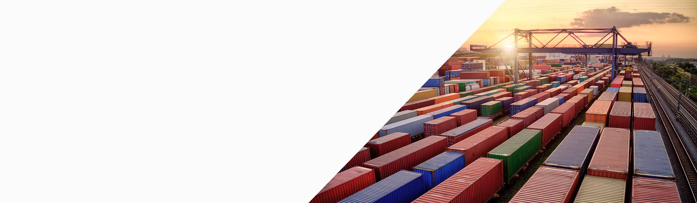 Ship with shipping containers on the deck