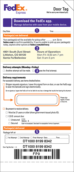 Horarios, Teléfono e Información de Rastreo FedEx Colombia: