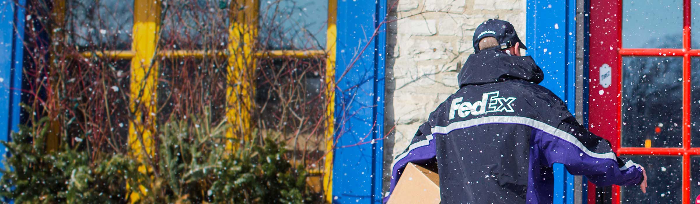 FedEx livre la marchandise