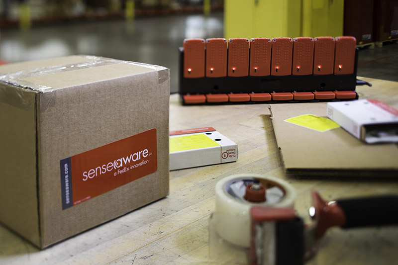 The SenseAware in-transit monitoring innovation from FedEx