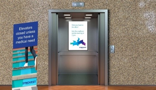 Elevator signage