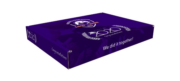 Closed grad box