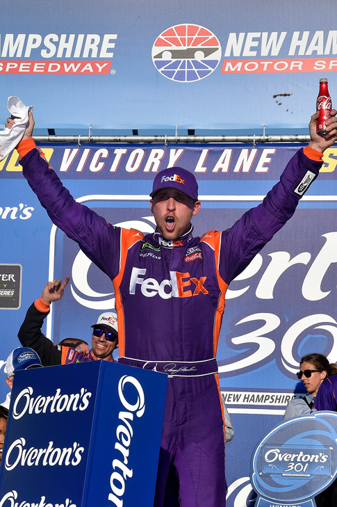 Denny Hamlin - Victory Lane