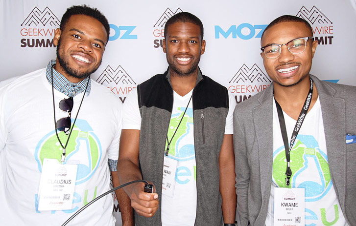 An image of the three owners of Neu, Inc.