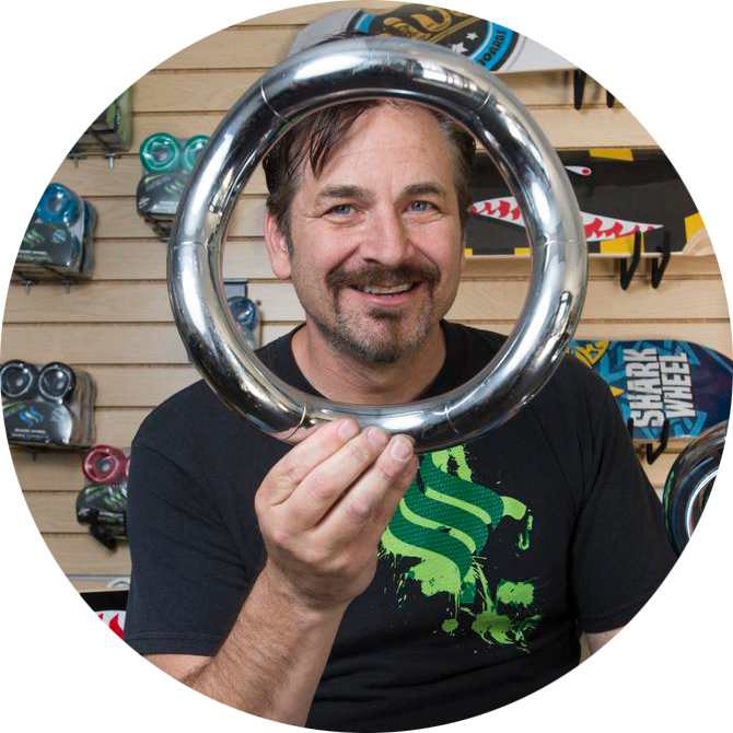David Patrick of Shark Wheel