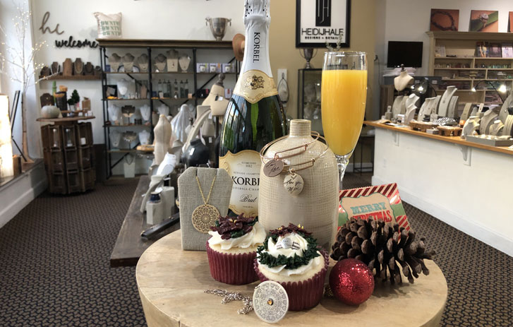 Table of items from Heidi J Hale, for Small Business Saturday