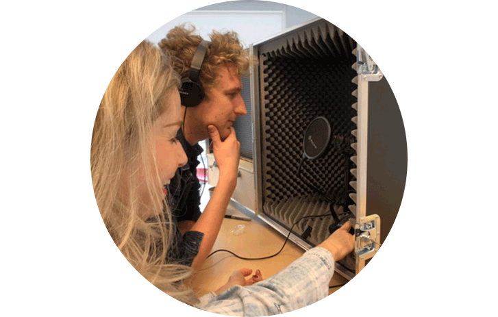podcast recording