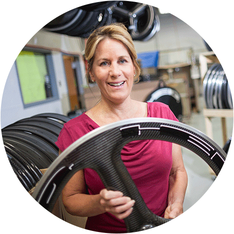 Anne Hed of HED Cycling