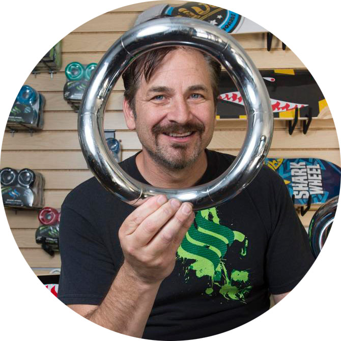 David Patrick of Shark Wheel