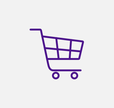 Shopping cart basket icon