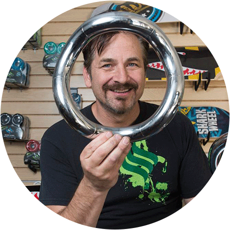David Patrick of Shark Wheel