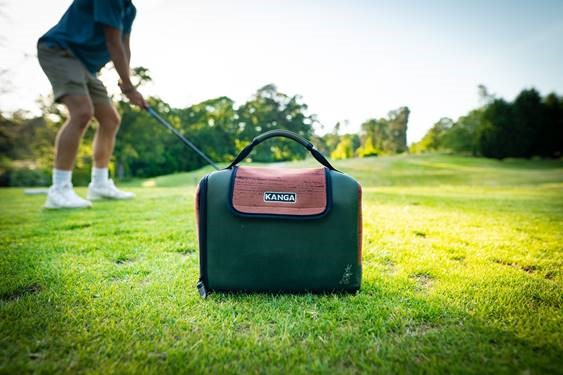 Picture of a kanga cooler on a golf course