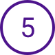 Number 5 Icon