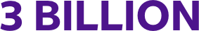 3 billion 3 billion text image