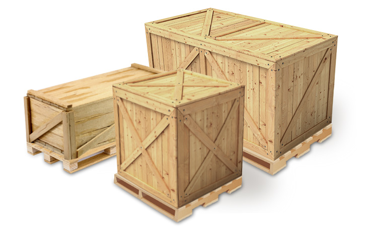 Heavy Duty Wood Crates