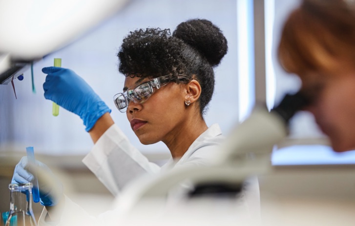 female scientist