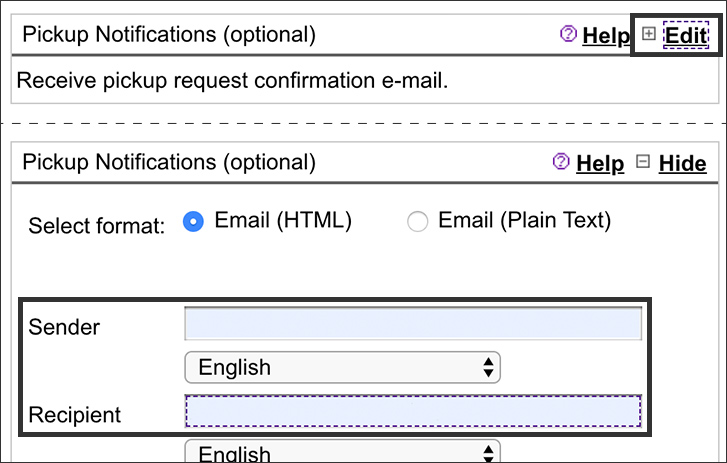 Screenshot of step 6 for how to arrange a FedEx Express Freight pickup online