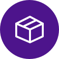 purple box icon