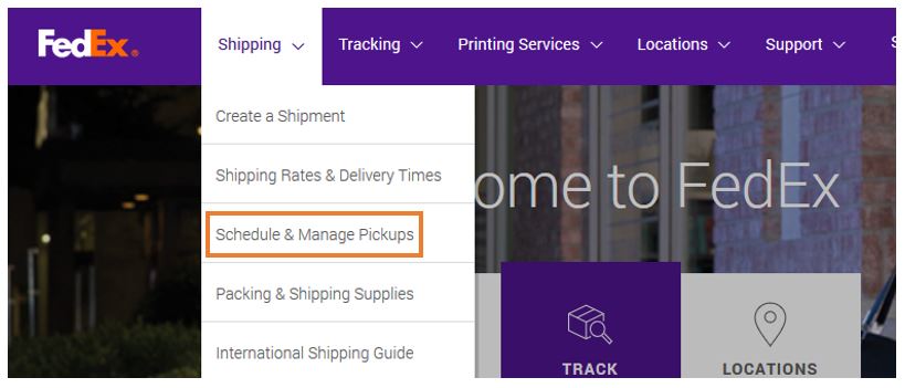 Schedule & Manage Pickups