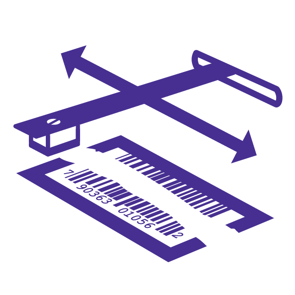 Ink rub test icon