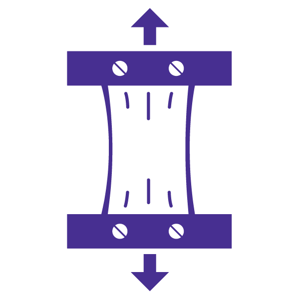 Tensile test icon