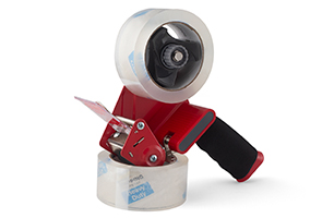 packing tape 2-pack with pistol grip dispenser