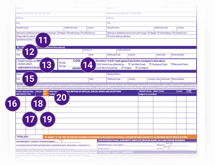 Master Bill Of Lading Template - Download in Word, Google Docs