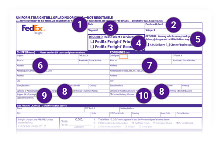 Top gesponsord Verzorgen What is a Bill of Lading (BOL)? | FedEx