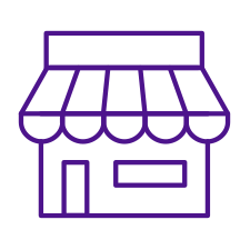 Returns location icon