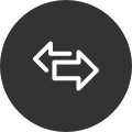 returns black and white icon
