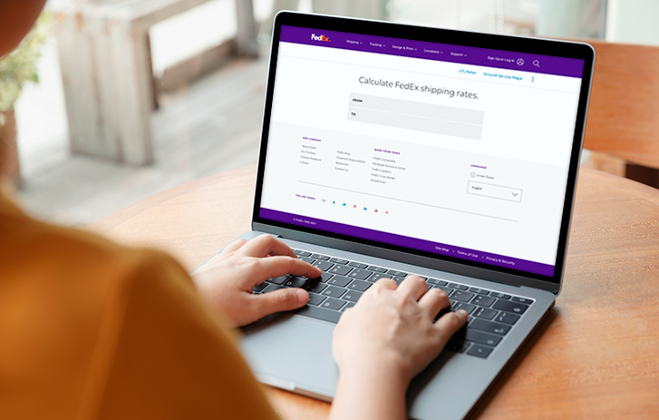 How to estimate shipping costs with FedEx