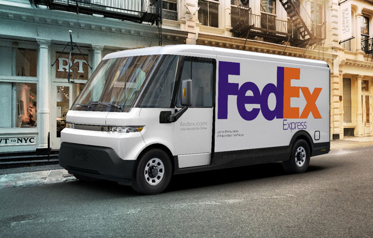 FedEx Express van 